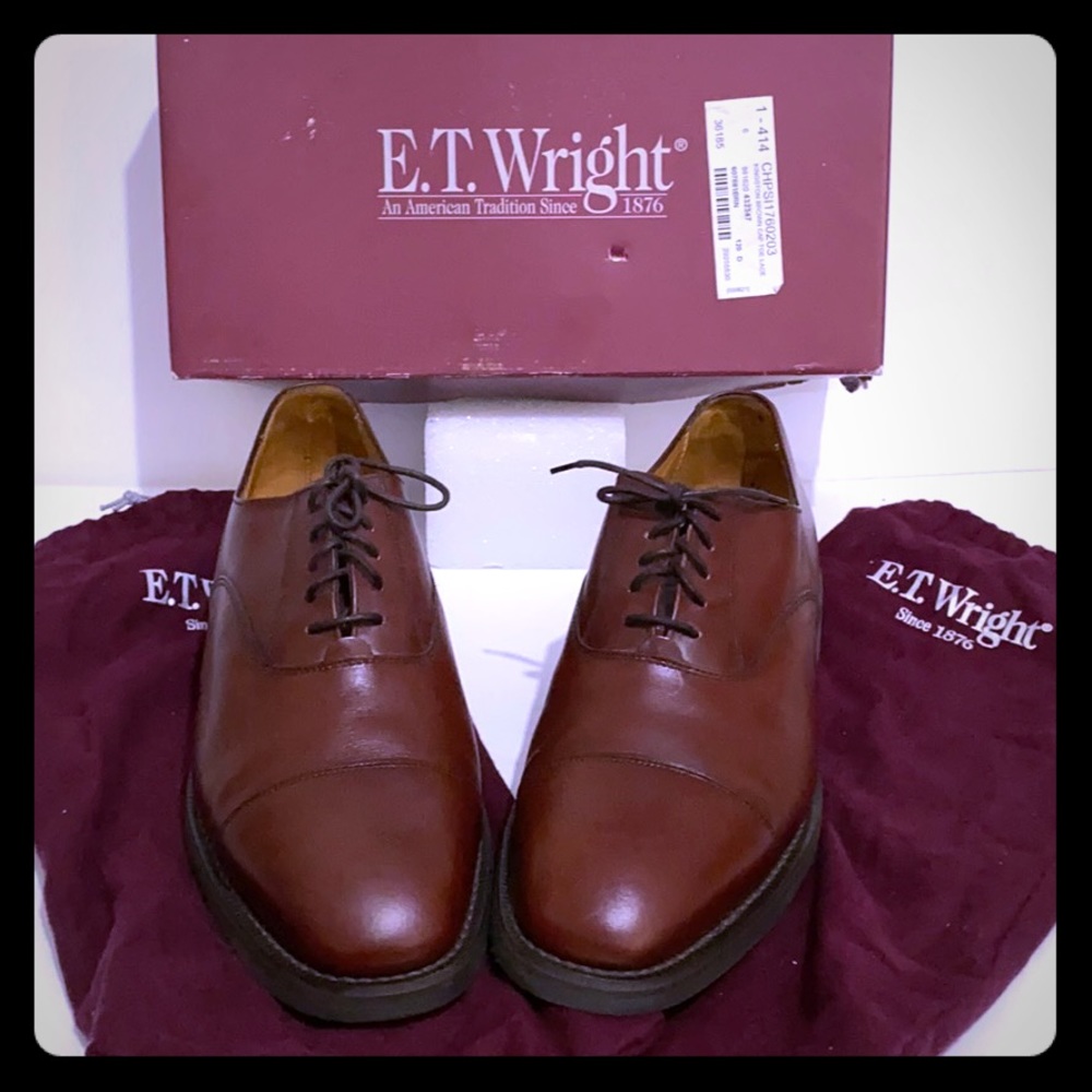 Sanders Men's Brown Dress Shoes Sz 12D